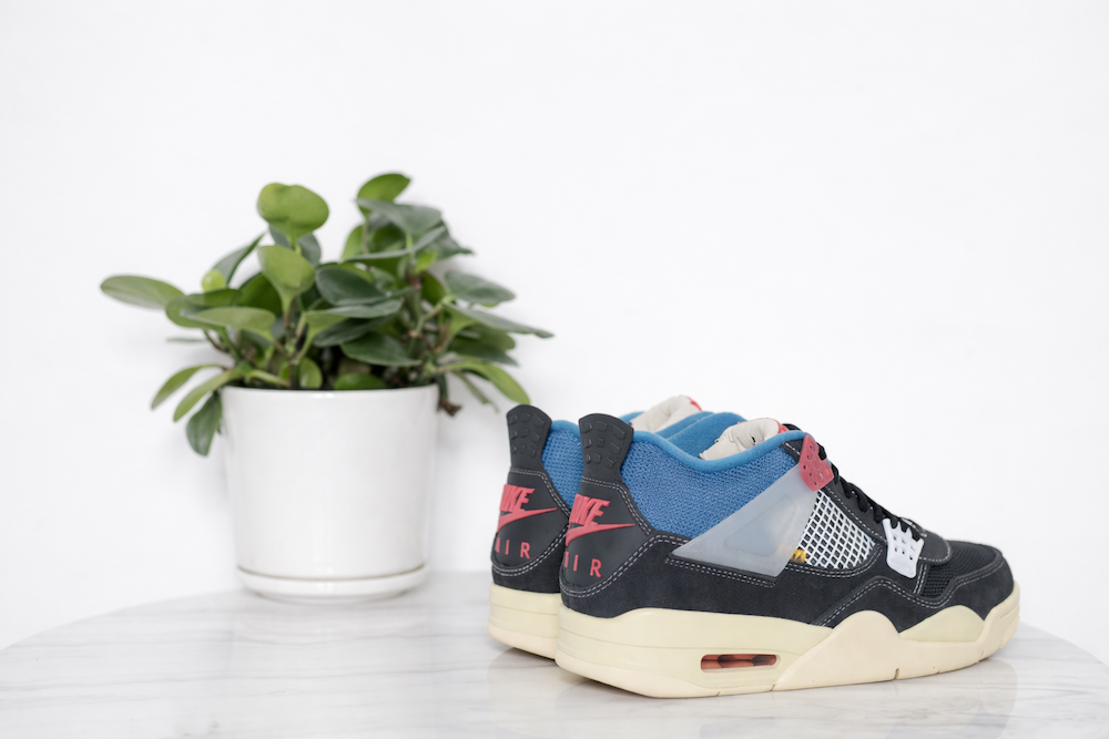 UNION LA X AIR JORDAN 4 X OFF NOIR